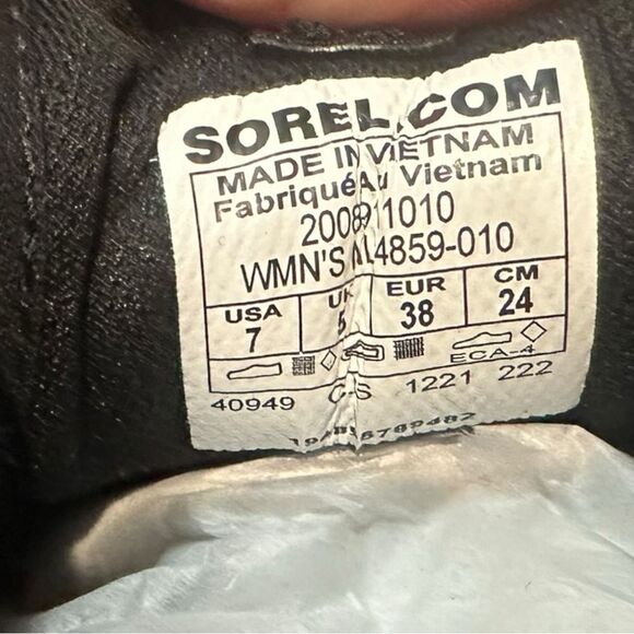New SOREL Women's ONA 718 Mid Sneakers - Size 7 EU 38 - Picture 11 of 16